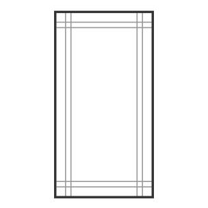 Casement Grid Options - Double Prairie By Window