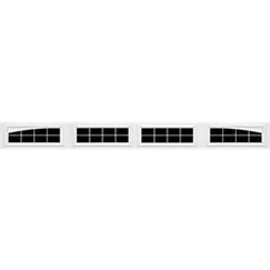 Window Panels - Arched Stockton Long 4 pc
