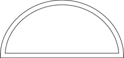 Shape Options - Half Round