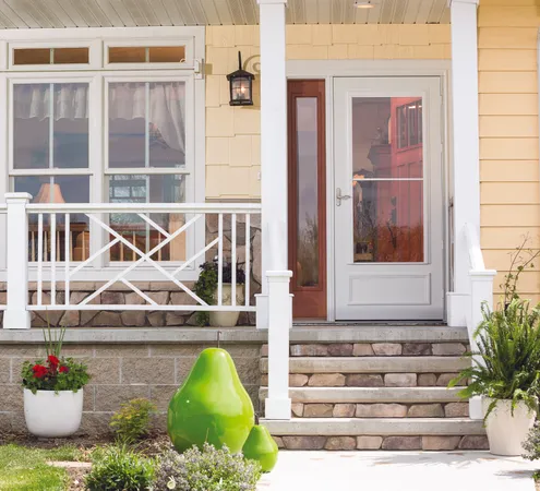 Window World Ventilating Storm Door