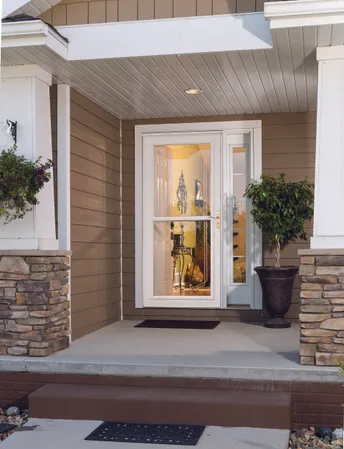 Window World Retractable Screen Storm Door