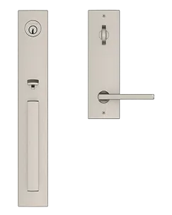 Baldwin® Hardware - Santa Cruz Egress Handleset, With Square Lever