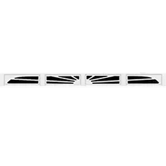 Window Panels - Williamsburg Long 4 pc