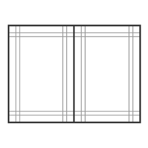 Grid Options - Double Prairie By Sash
